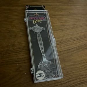 1988 pewter collectors spoon Star Trek